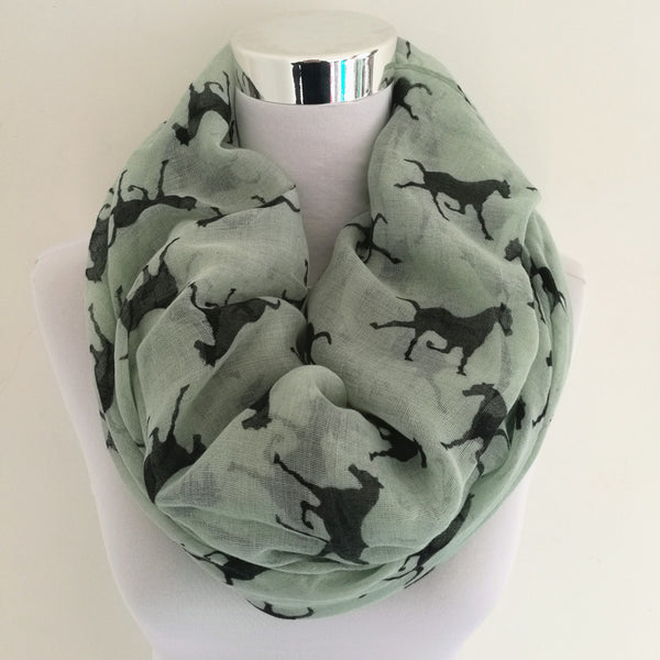 Horse Print Scarf