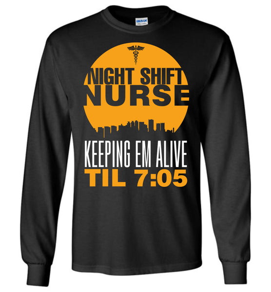 Night Shift Nurse T-Shirt / Long Sleeve
