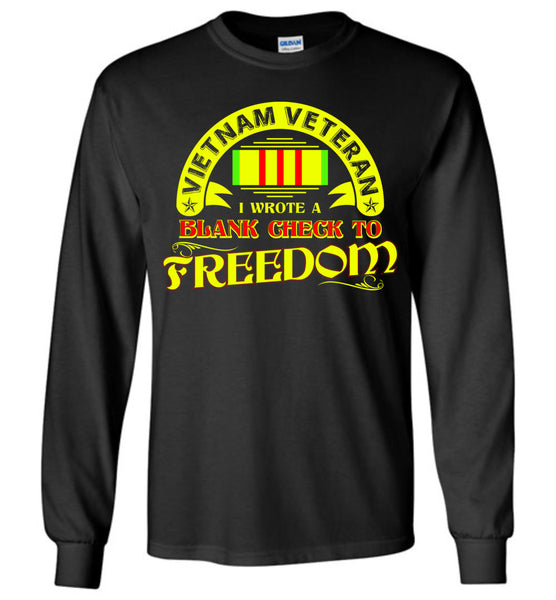 Vietnam Veteran Long Sleeve - Free Shipping!