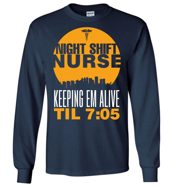 Night Shift Nurse T-Shirt / Long Sleeve
