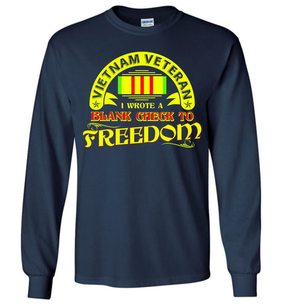 Vietnam Veteran Long Sleeve - Free Shipping!