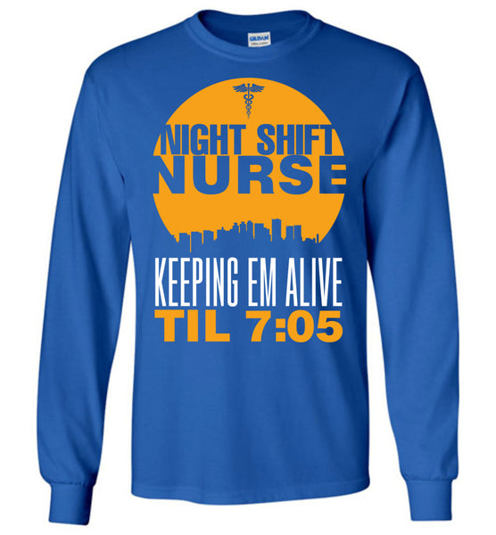 Night Shift Nurse T-Shirt / Long Sleeve