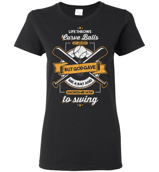Life Throws Curve Balls T-Shirt