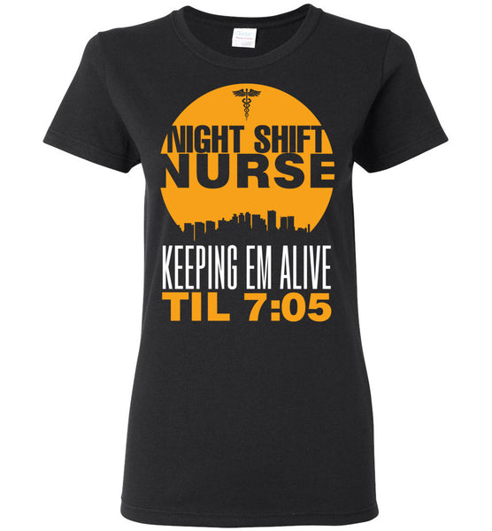 Night Shift Nurse T-Shirt / Long Sleeve