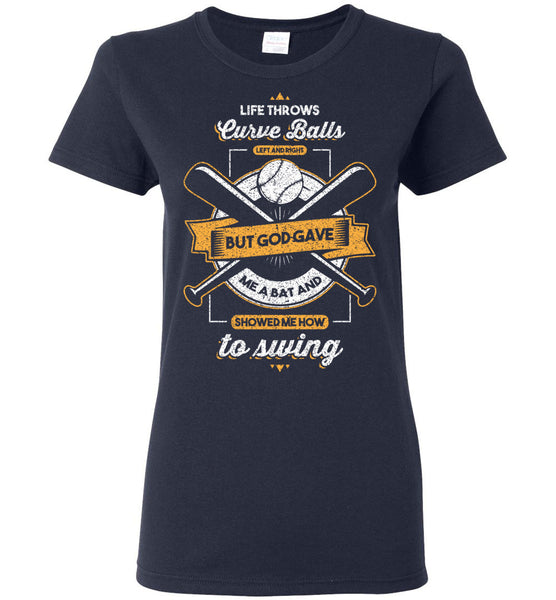 Life Throws Curve Balls T-Shirt