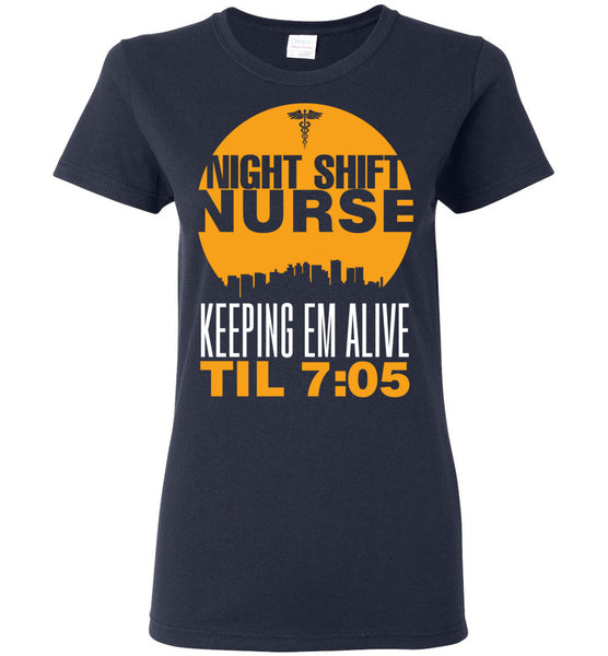 Night Shift Nurse T-Shirt / Long Sleeve
