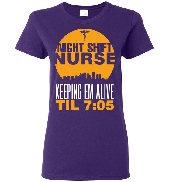 Night Shift Nurse T-Shirt / Long Sleeve