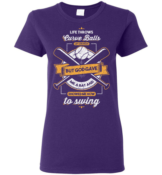 Life Throws Curve Balls T-Shirt