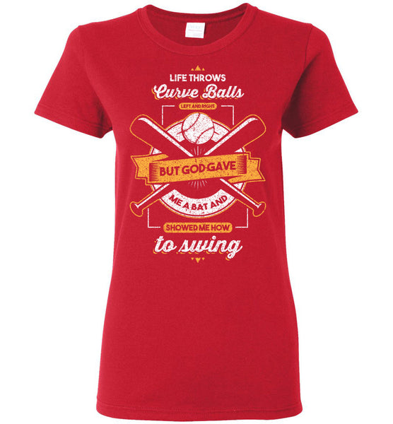 Life Throws Curve Balls T-Shirt