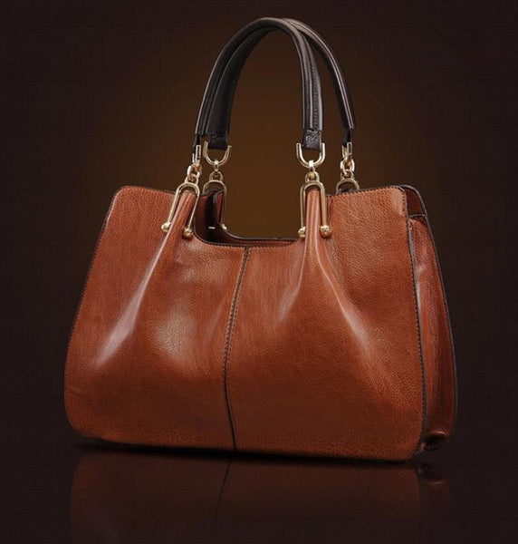 Vintage Genuine Leather Women Handbags