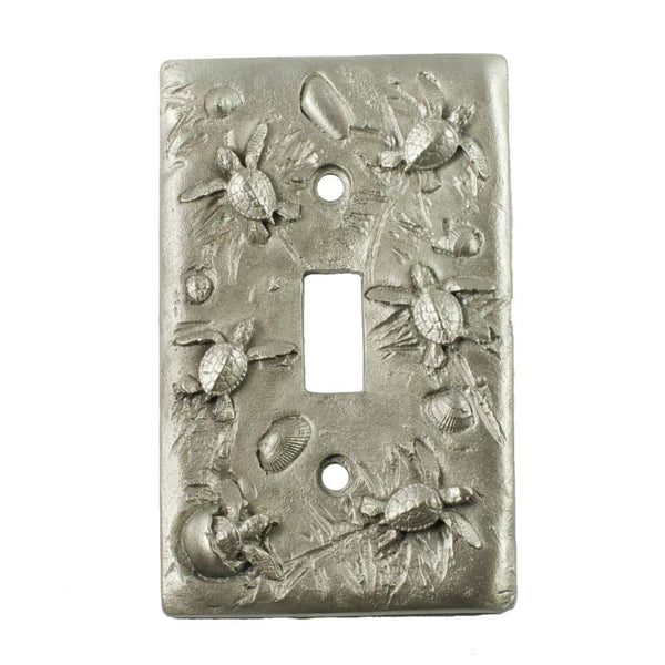 Hand Crafted Sea Turtle Switch Plate