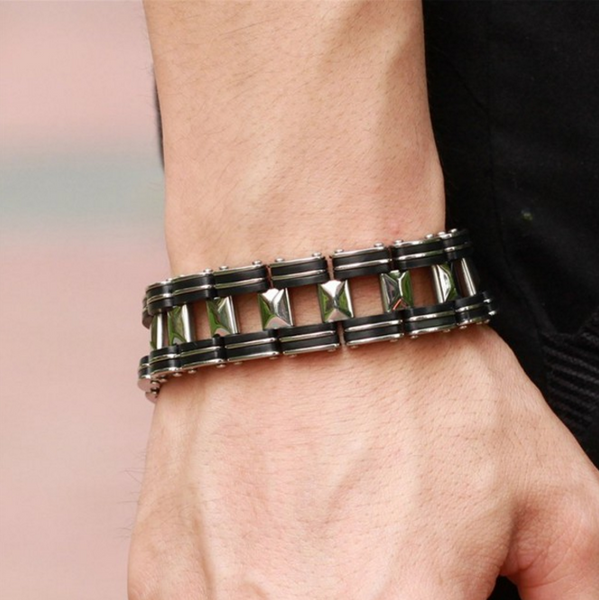 Men Motorcycle Biker Bracelet
