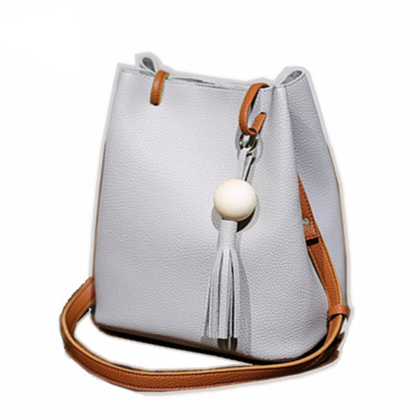 Fashion Leather Tassel Women Handbags
