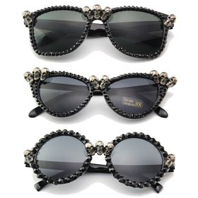 Skull Design Decorative Sunglasses