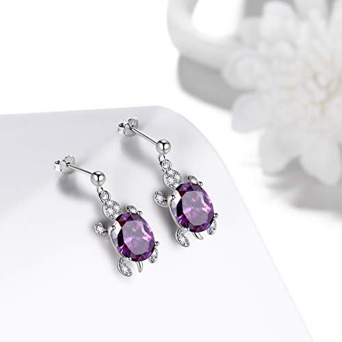 925 Sterling Silver Sea Turtle Earrings