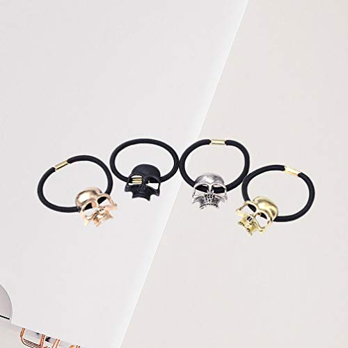 8pcs Skull Hair Ties