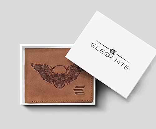 Men Skull Wallet 8 With Credit/Debit Card Pockets Or Slots