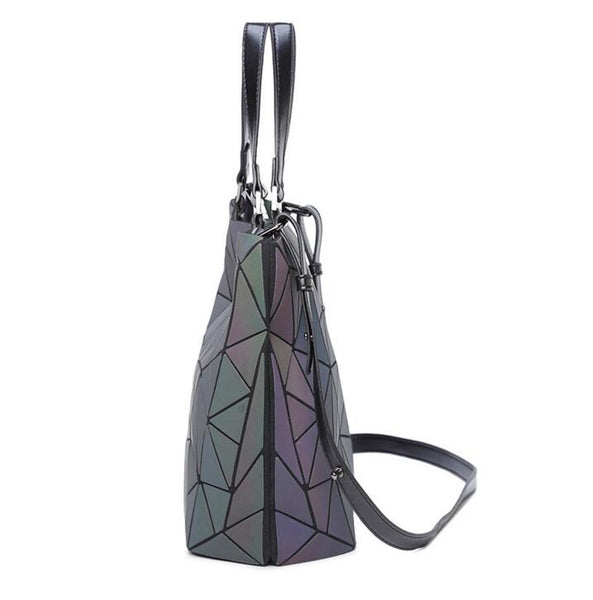 Luminous Abstract Sea Turtle Shell Color Changing Bag