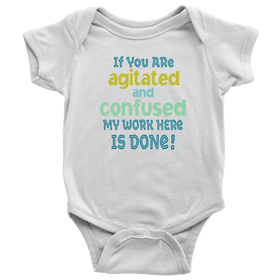 Agitated And Confused Onesie