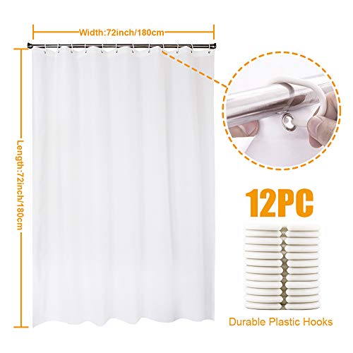 Skull Roses Waterproof Shower Curtain with Hooks