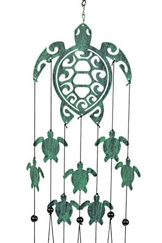 Tribal Turtles Wind Chime