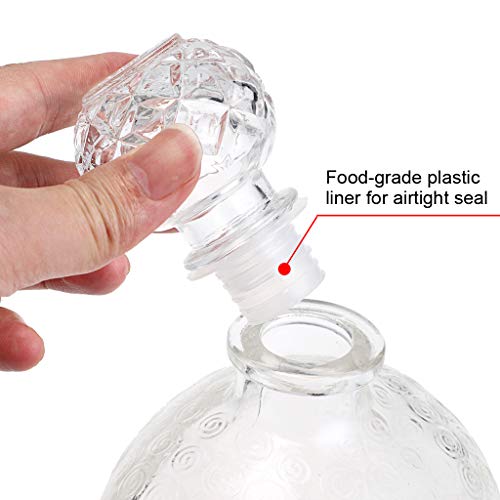 Skull Decanter Bottle, 25oz/750ml