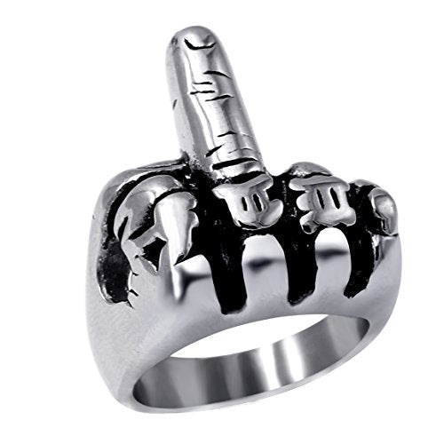Unisex Middle Finger Ring