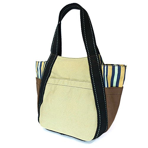 Sea Turtle Carryall Zip Tote Canvas Handbag