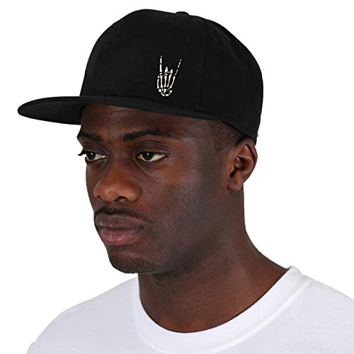 Skeleton Hand Snapback Hat