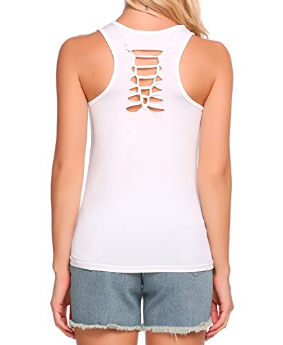 Women's 3D Digital Skull Print Crew Neck Sleeveless Tank Top