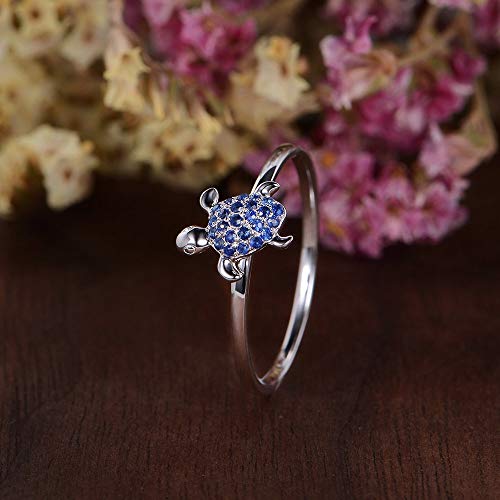 Turtle Sapphire Ring