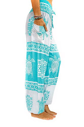 Sea Turtle Boutique Lounge and Bohemian Yoga Pants, Scrunched Bottom
