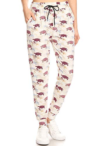 Women's Printed Sea Turtle Active Wear