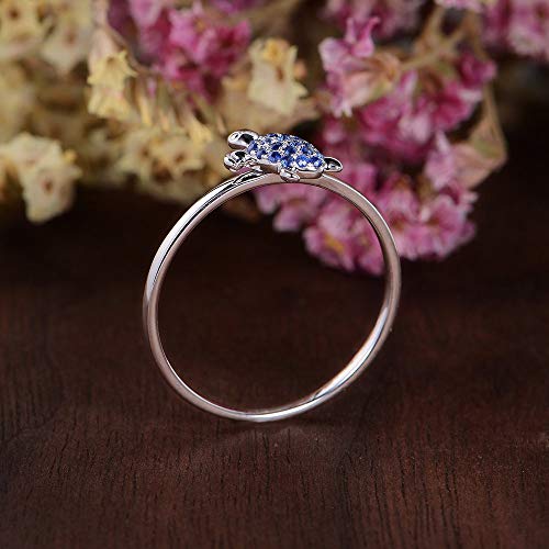 Turtle Sapphire Ring