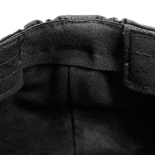 Skull Rivet Flat Adjustable Snapback Hat