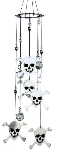 Skull and Crossbones Wind Chime
