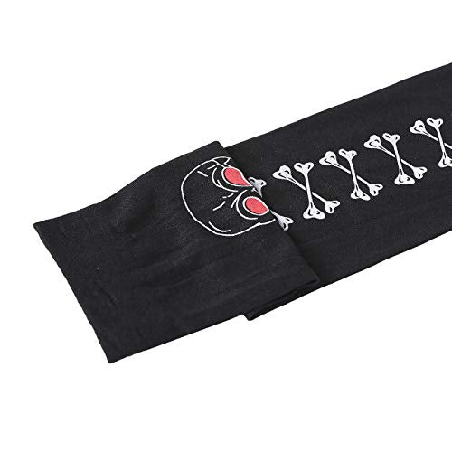 Skull Bone Stockings,1 Pair