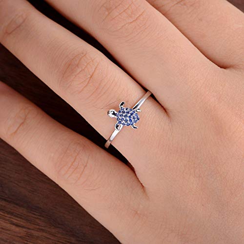 Turtle Sapphire Ring