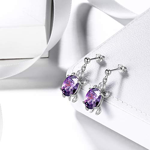 925 Sterling Silver Sea Turtle Earrings