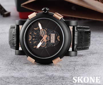 Fashion Skull Men Watch