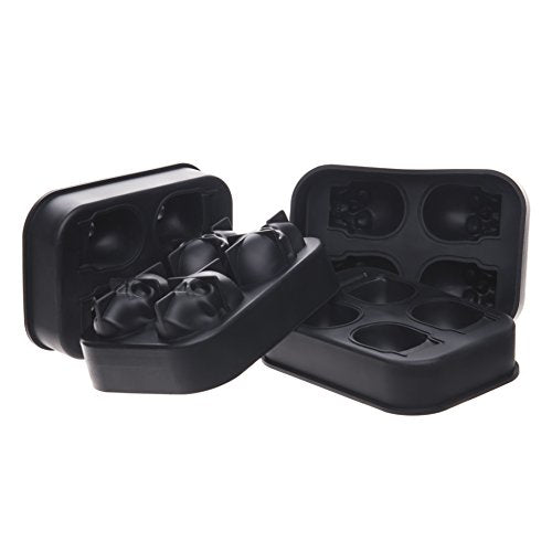 3D Skull Ice Mold-2Pack