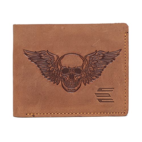 Men Skull Wallet 8 With Credit/Debit Card Pockets Or Slots