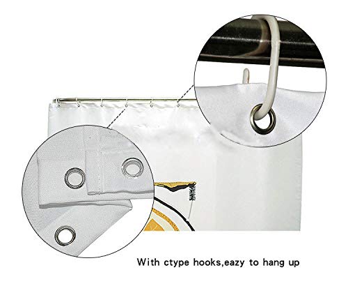 Shocur Skull Shower Curtain Set