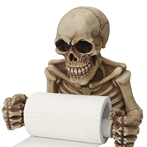Skull Toilet Paper Holder
