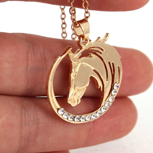 Horse Pendant Necklace