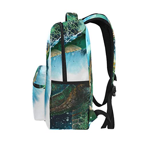 Sea Turtle Custom Design Backpack