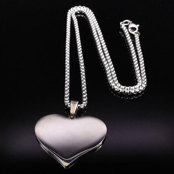 Horse Heartbeat Stainless Steel Necklace