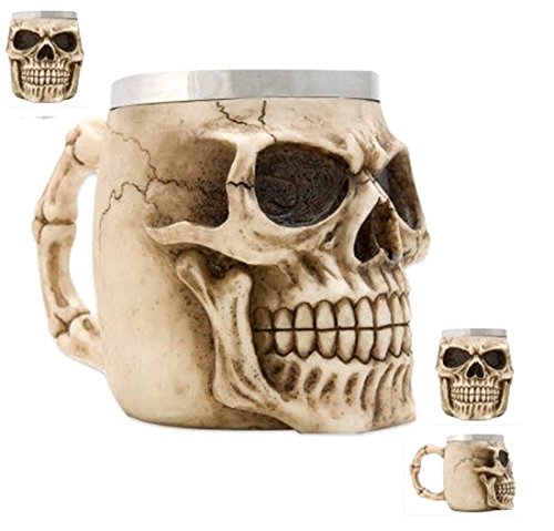Skeleton Skull Mug Cup