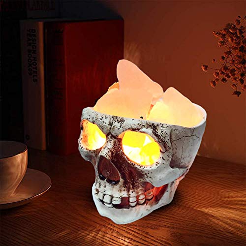 3D USB Himalayan Salt Skull Lamp
