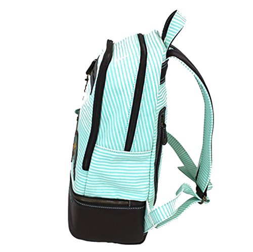 Sea Turtle Style Striped Backpack